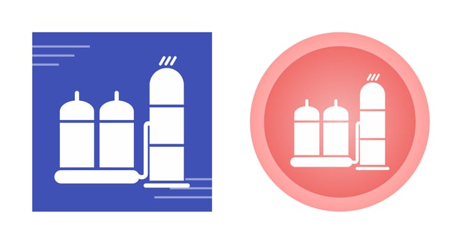 Refinery Vector Icon