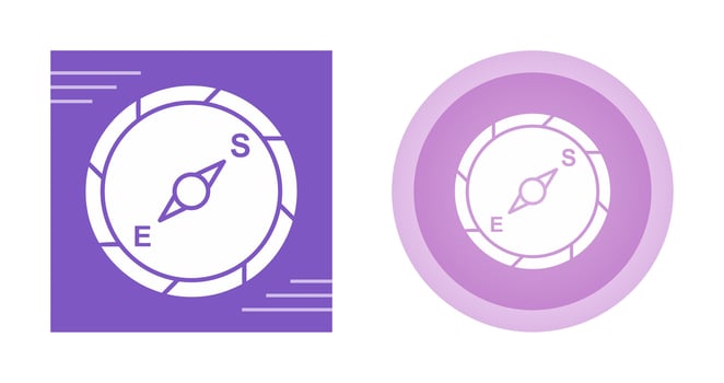 Compass Vector Icon
