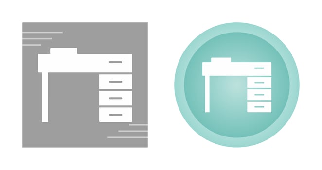 Desk Vector Icon