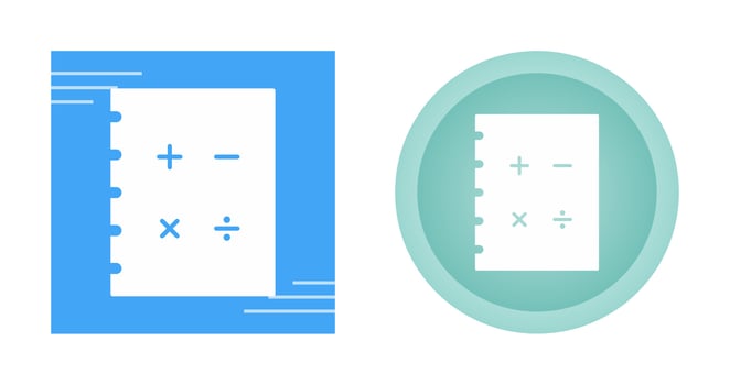 Mathematics Vector Icon