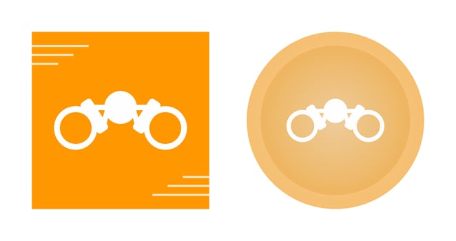 Binoculars Vector Icon