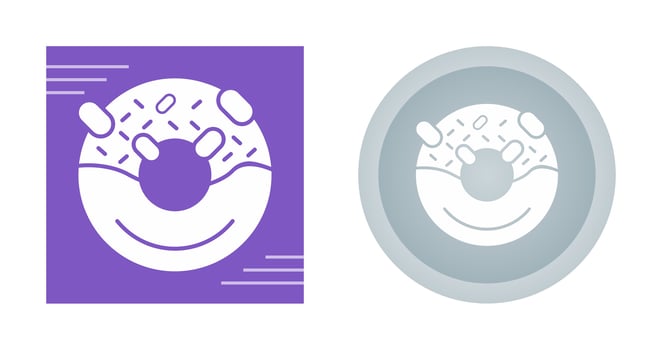 Doughnut Vector Icon