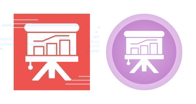 Graph Vector Icon