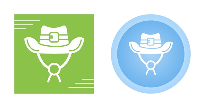 Cowboy Hat Vector Icon