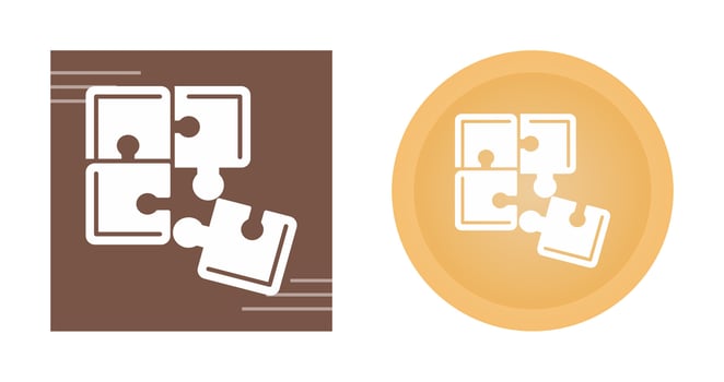 Puzzle Vector Icon