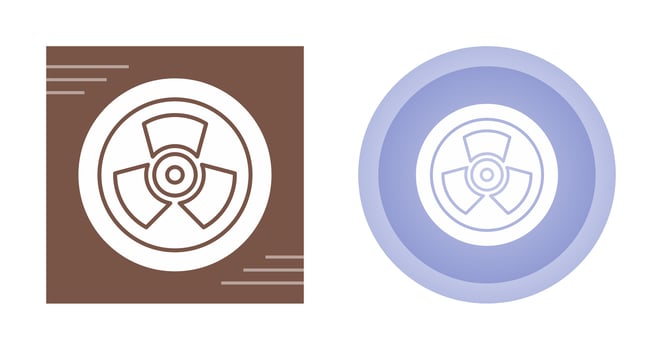 Nuclear Vector Icon