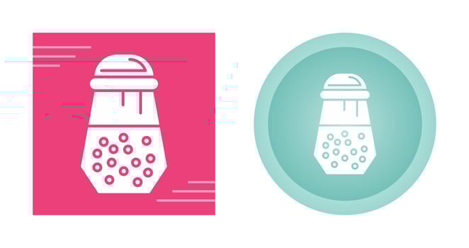 Salt Shaker Vector Icon