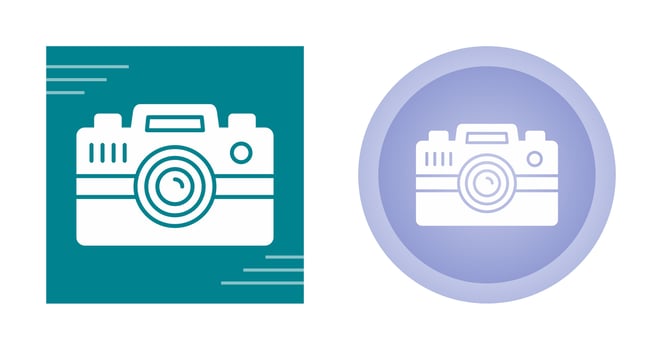 Photo Camera Vector Icon