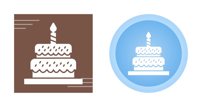 Cake Vector Icon