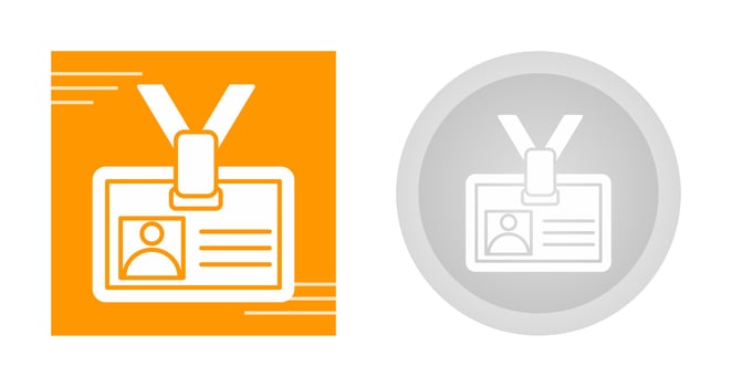 Id Card Vector Icon
