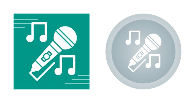 Karaoke Vector Icon