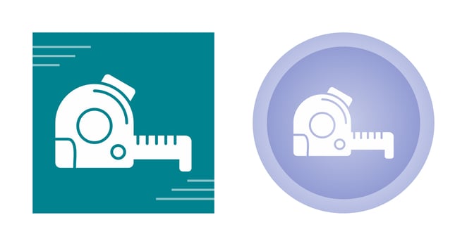 Measuring Tape Vector Icon