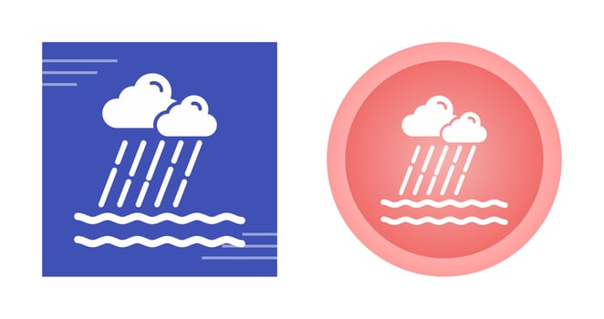 Monsoon Vector Icon