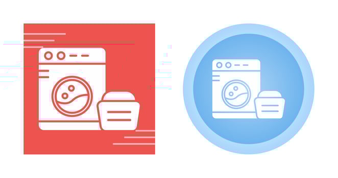 Washing Machine Vector Icon