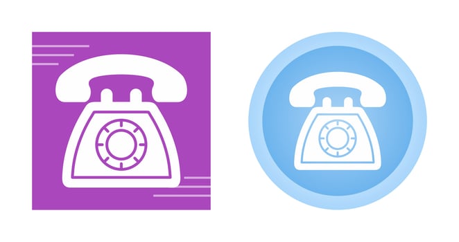 Telephone Vector Icon