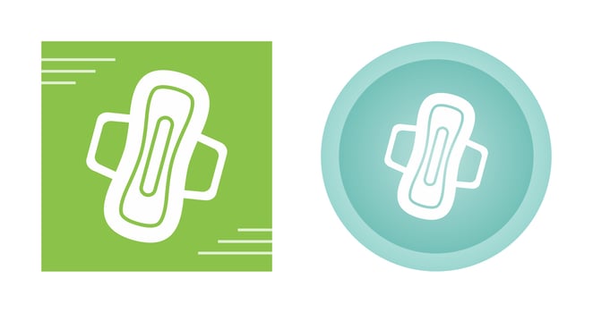 Sanitary Towel Vector Icon
