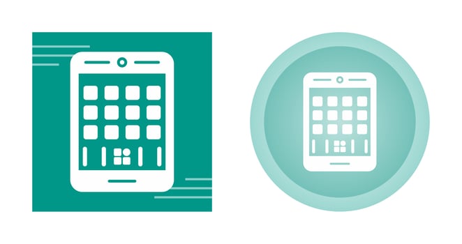 Mobiles App Vector Icon