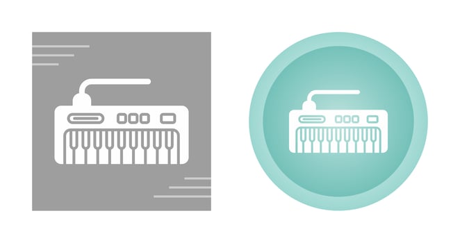 Piano Vector Icon