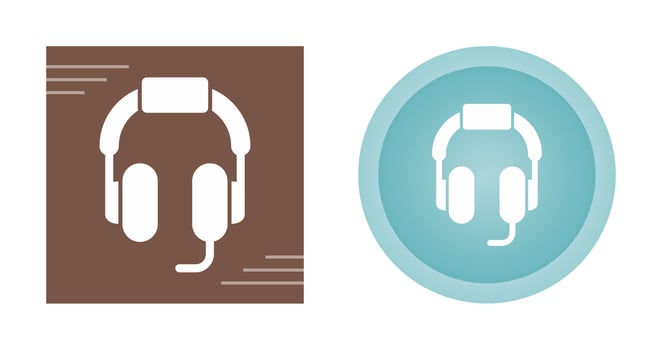 Headphones Vector Icon