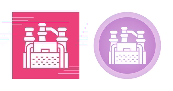 Geothermal Energy Vector Icon