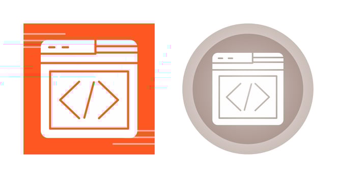 Web Programing Vector Icon
