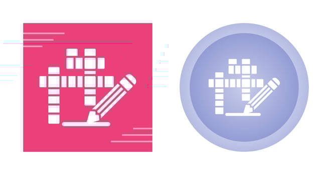 Crossword Vector Icon