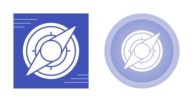 Compass Vector Icon