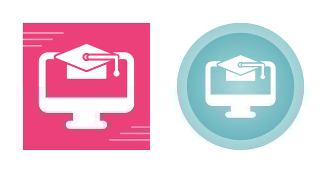 Online Education Vector Icon