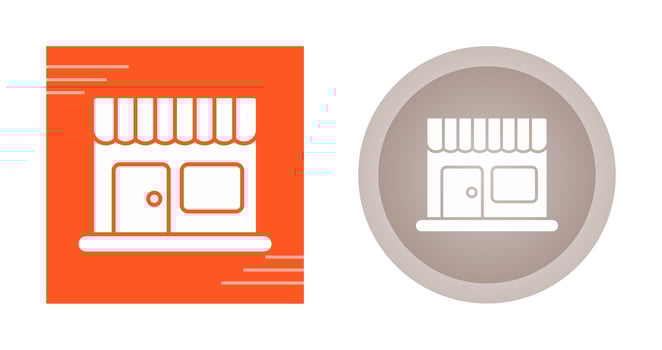 Canteen Vector Icon