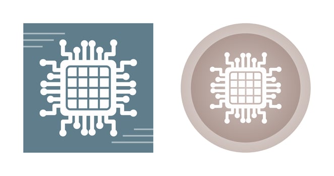 Processor Vector Icon