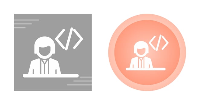 Programmer Vector Icon