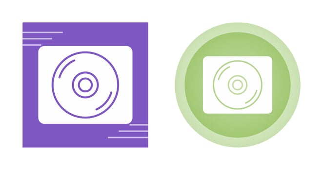 CD Vector Icon