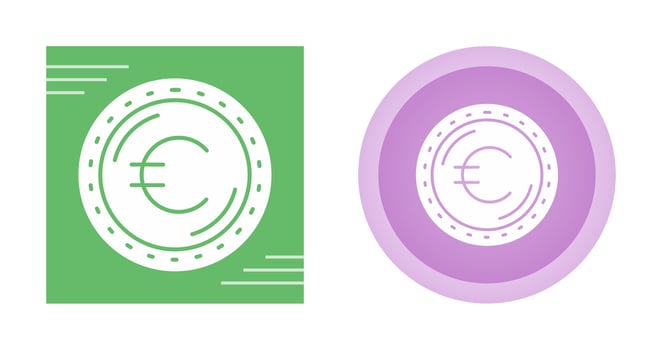 Euro Currency Vector Icon
