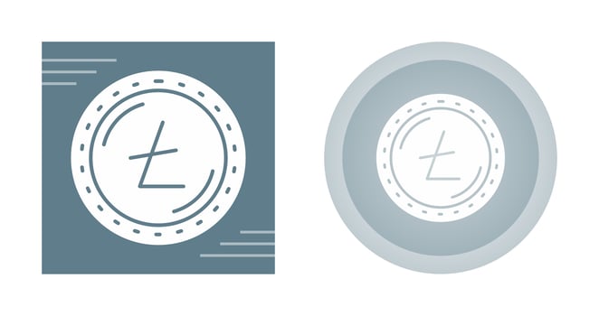 Litecoin Currency Vector Icon