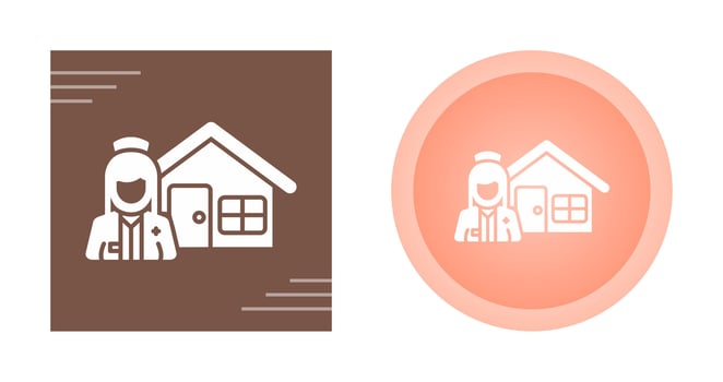 Nursing Home Vector Icon
