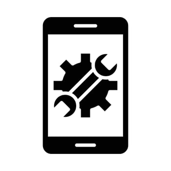 Repair Vector Glyph Icon For Personal And Commercial Use.