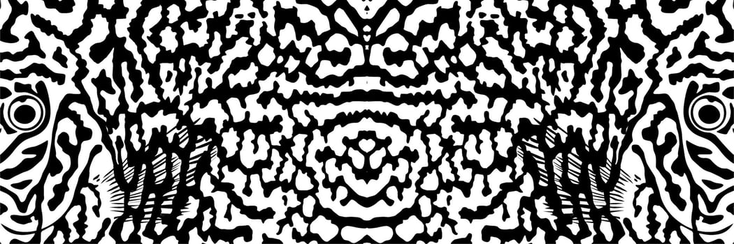 Artistic Motifs Pattern Inspired by Symphysodon or Discus Fish Skin, for decoration, ornate, background, website, wallpaper, fashion, interior, cover, animal print, or graphic design element vector