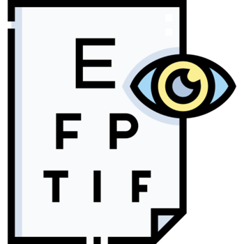eye examination icon design png