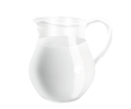Milk jug transparent background. png