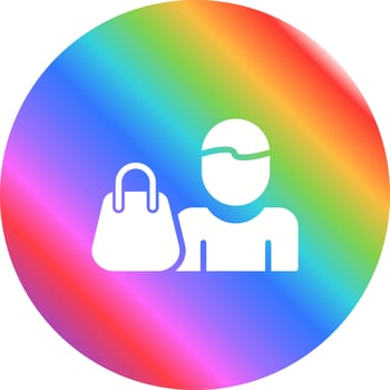 Personal Shopper Vector Icon