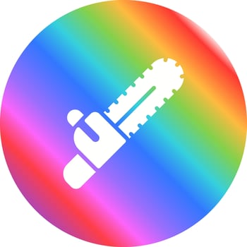 Chainsaw Vector Icon