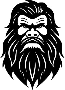 Bigfoot - High Quality Vector Logo - Vector illustration ideal for T-shirt graphic