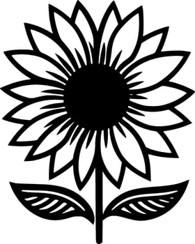 Flower - High Quality Vector Logo - Vector illustration ideal for T-shirt graphic