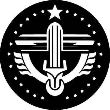 Military - High Quality Vector Logo - Vector illustration ideal for T-shirt graphic