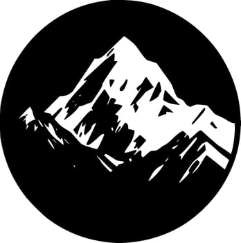 Mountain - High Quality Vector Logo - Vector illustration ideal for T-shirt graphic