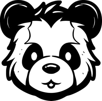 Panda - High Quality Vector Logo - Vector illustration ideal for T-shirt graphic