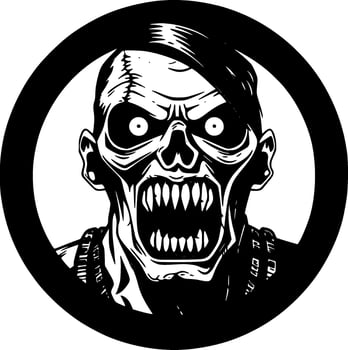War - Black and White Isolated Icon - Vector illustration