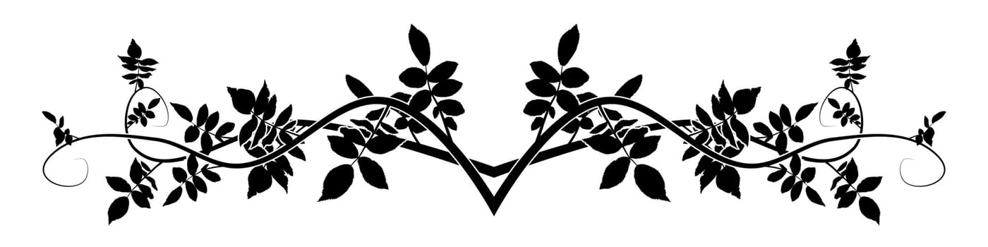 new pattern hawthorn decoration on paper. vector