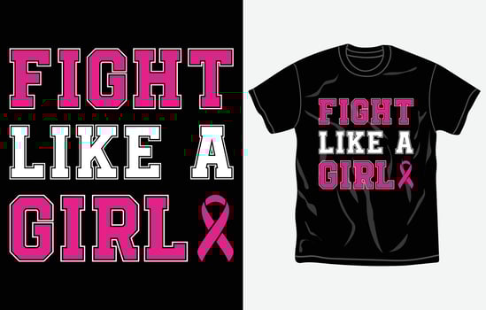 Breast cancer awareness month t-shirt design, quotes, october Pink Cancer t-shirt, typography tshirt vector graphic, background, mug, sticker, fully editable and printable vector template.