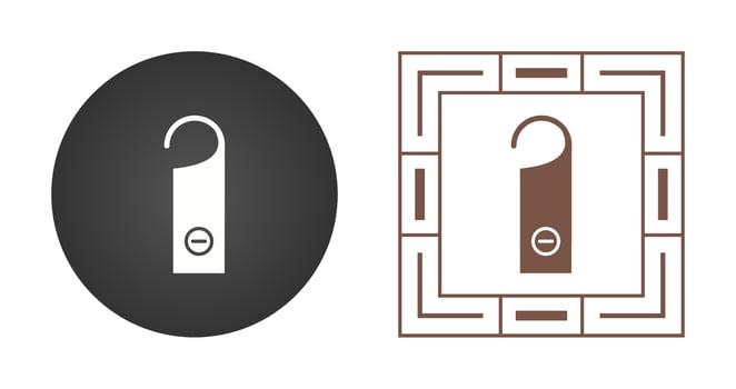 Do not disturb Vector Icon
